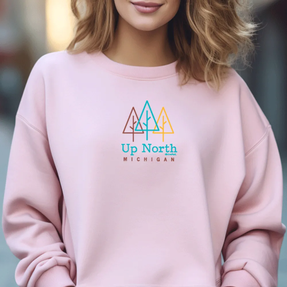 SALE "Beautiful Up North" Relaxed Fit Classic Crew Unisex Sweatshirt