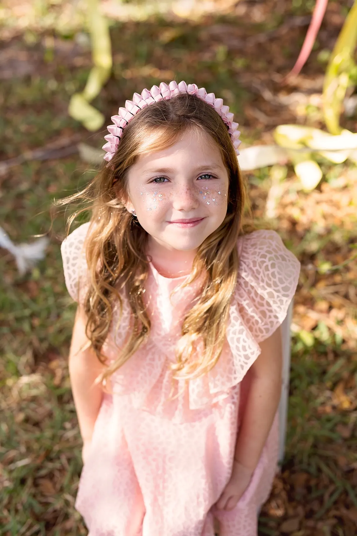 Satin Tied Headband - Dove Ivory