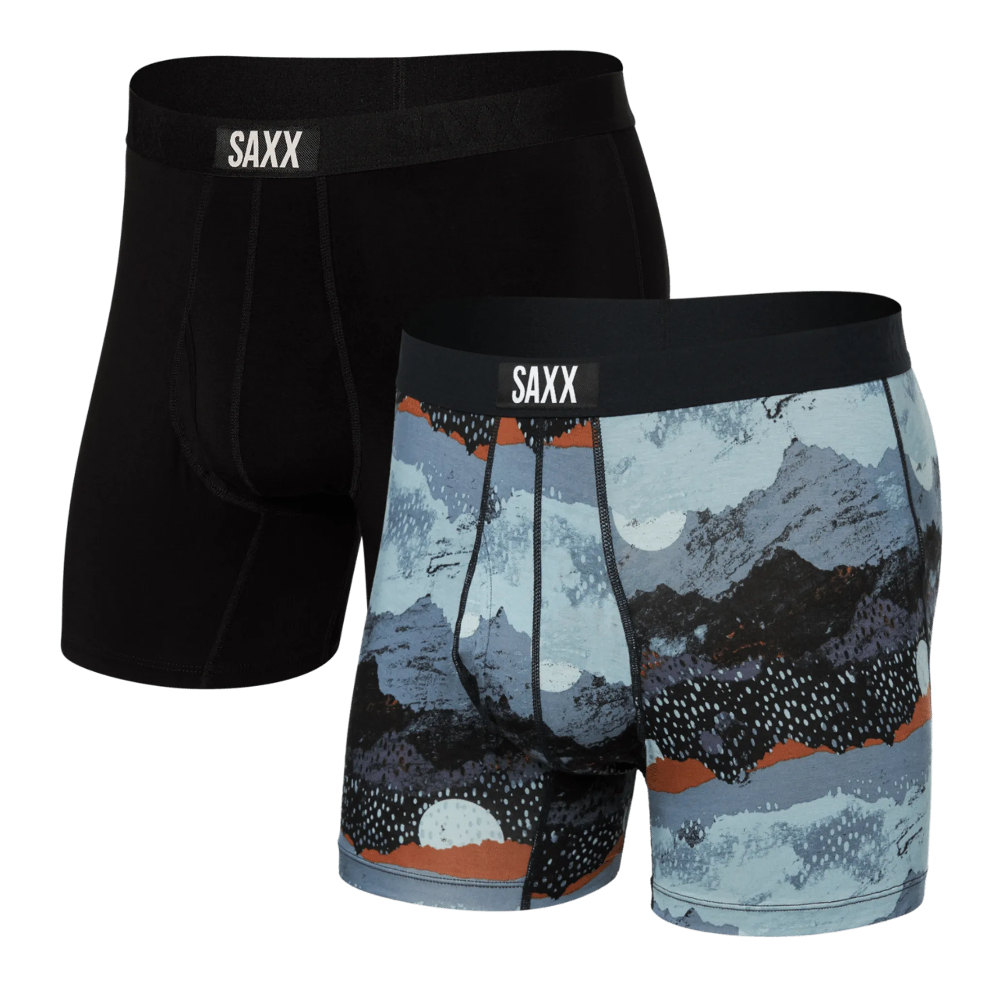 SAXX Mens Ultra Super Soft Boxer Brief 2-Pack