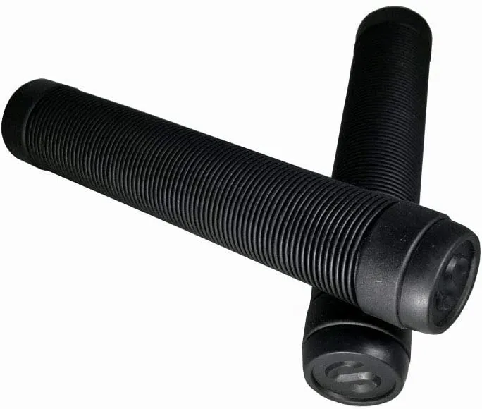 SCT USA Twisted Scooter Bar Grips High Rebound Rubber Bar Ends -Soft - 160 mm Long