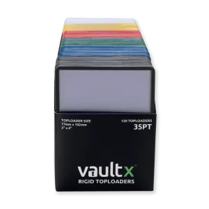 Seamless Rigid Toploaders 35pt (Colours)