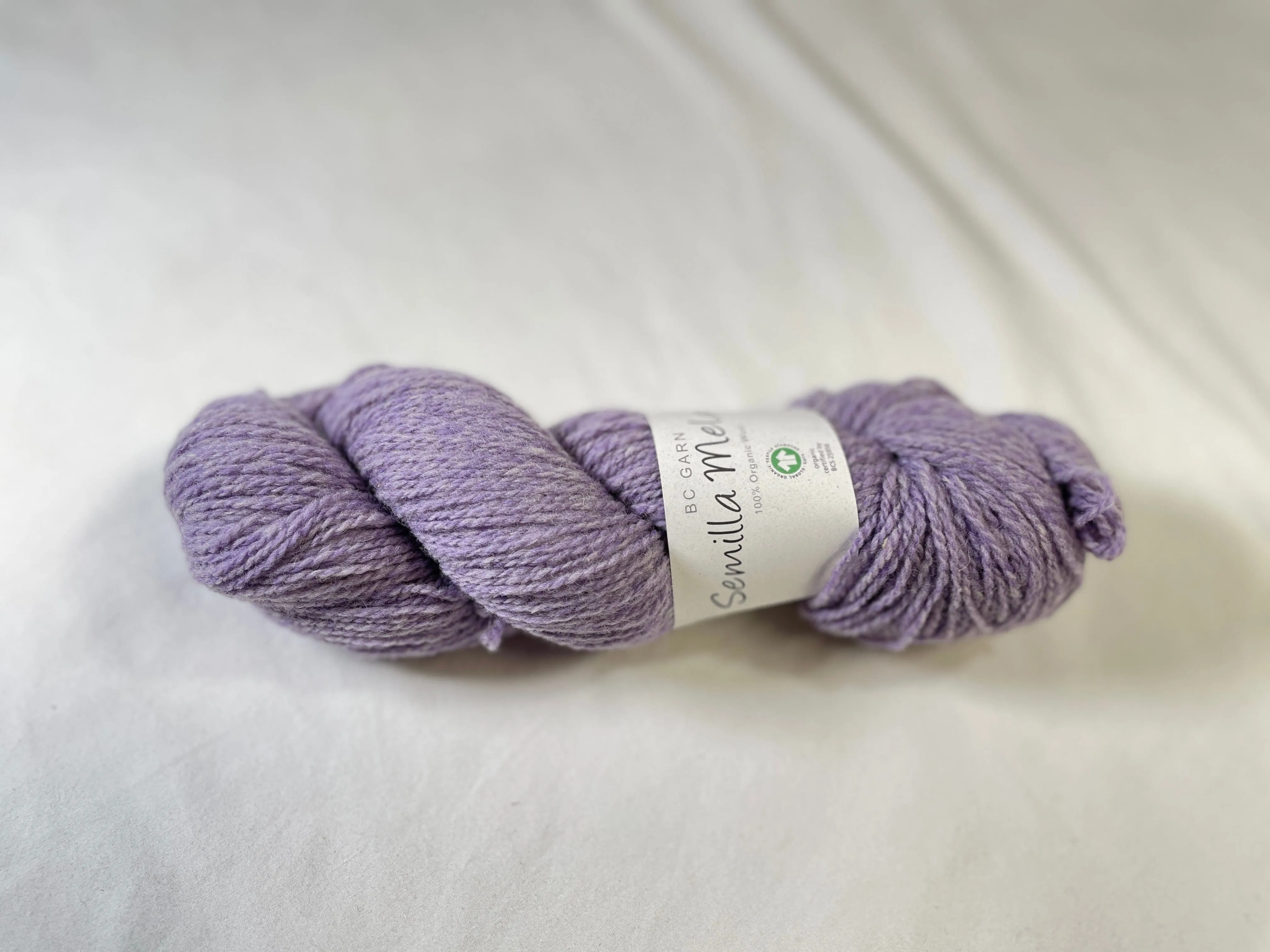 Semilla Melange Gots Wool - 07 - Lilac