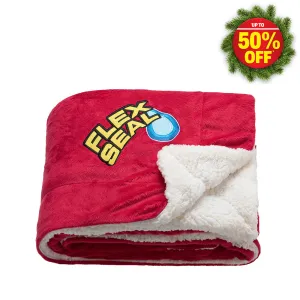 Sherpa Blanket Flex Seal Red