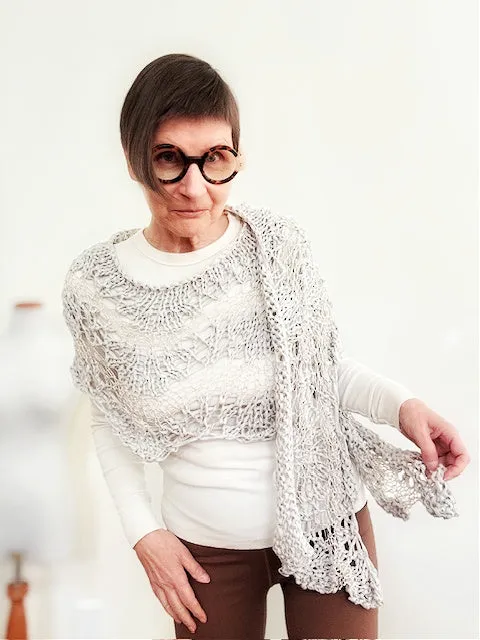 Shining shawl