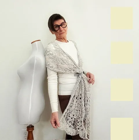 Shining shawl
