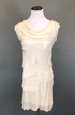 Short Silk Layered Dress (Multiple Colors)