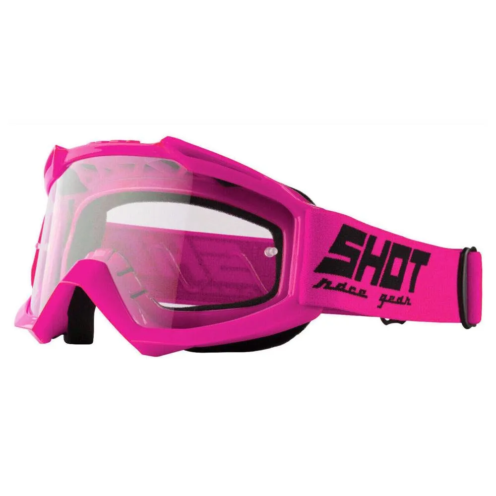 Shot Assault MX Goggles Neon Pink