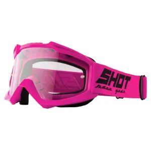 Shot Assault MX Goggles Neon Pink