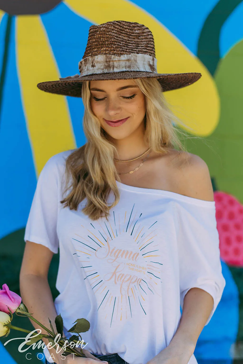 Sigma Kappa Slouchy PR Tee