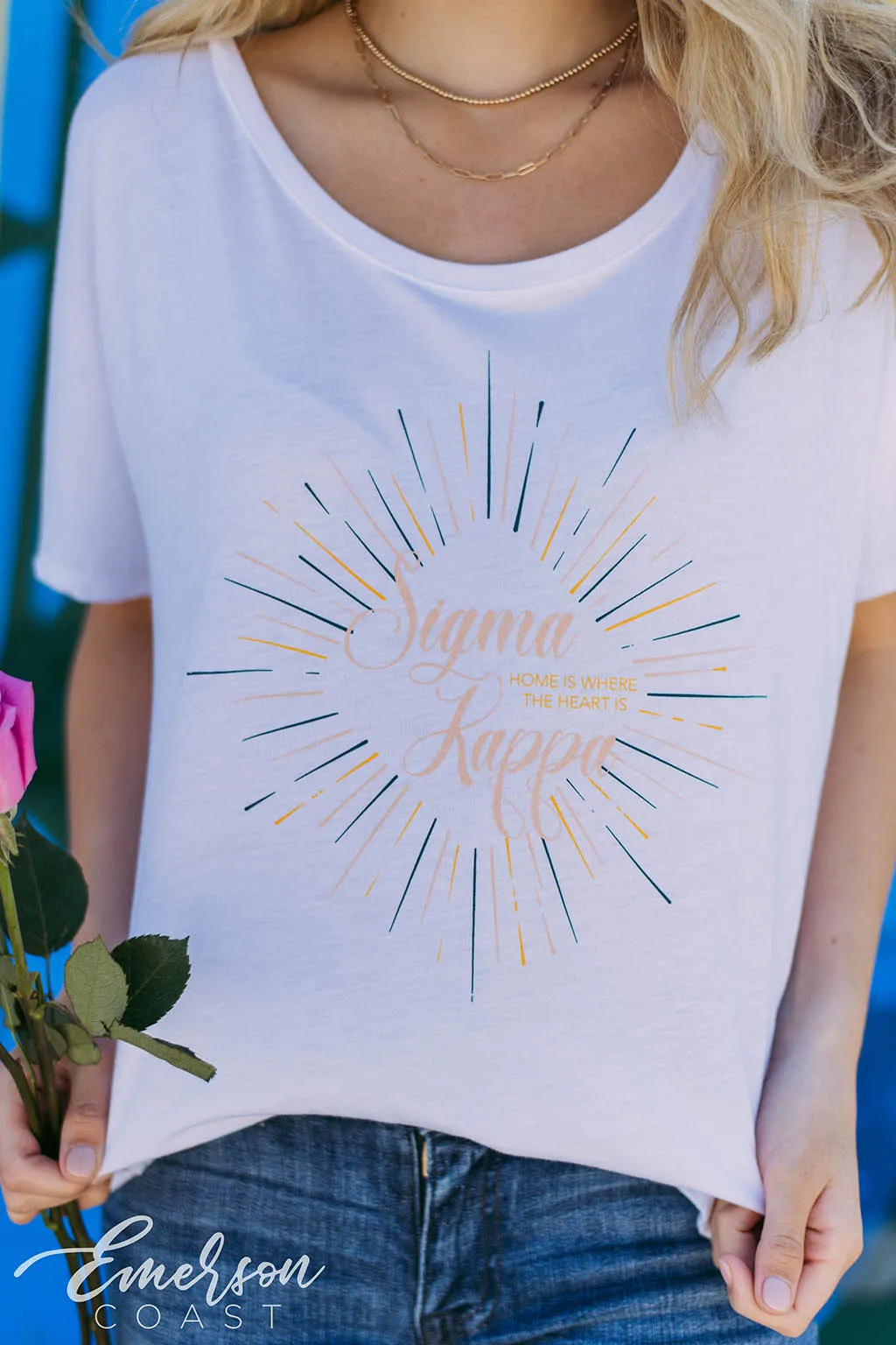 Sigma Kappa Slouchy PR Tee