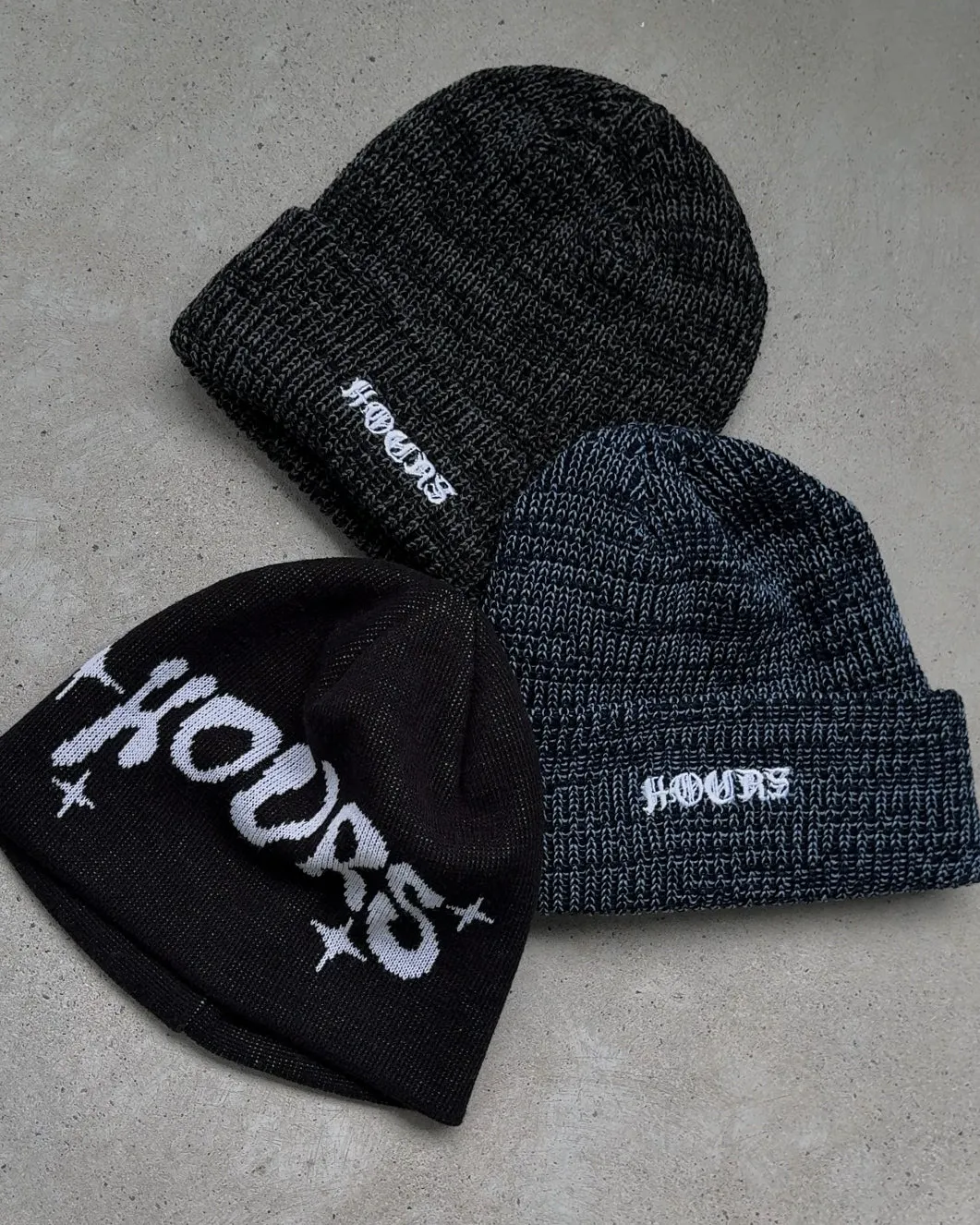 Signature Knit Beanie - Black