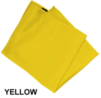 Silky Pocket Square XL 17x17 (22 Colors)