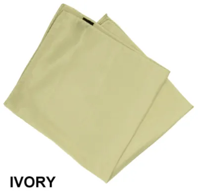 Silky Pocket Square XL 17x17 (22 Colors)