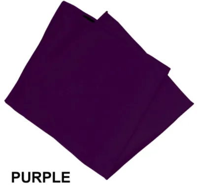 Silky Pocket Square XL 17x17 (22 Colors)