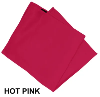 Silky Pocket Square XL 17x17 (22 Colors)