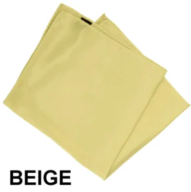 Silky Pocket Square XL 17x17 (22 Colors)