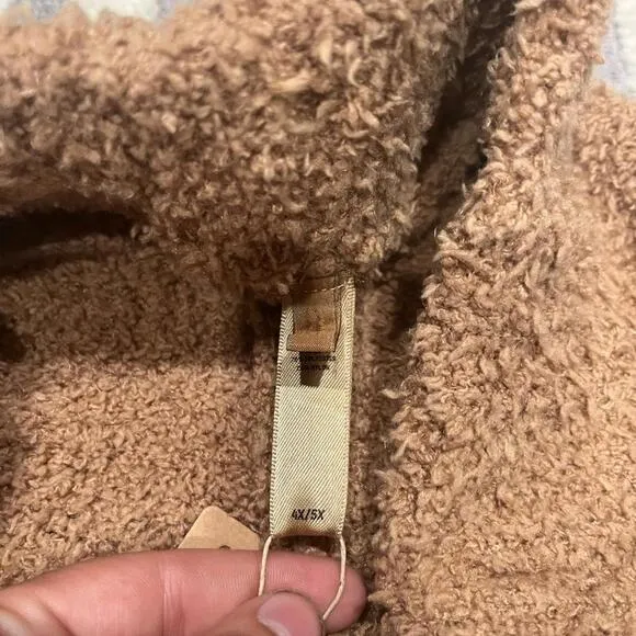 SKIMS Brown Knit Cozy Shorts