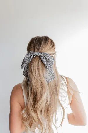 SLOUCHY CHEETAH BOW