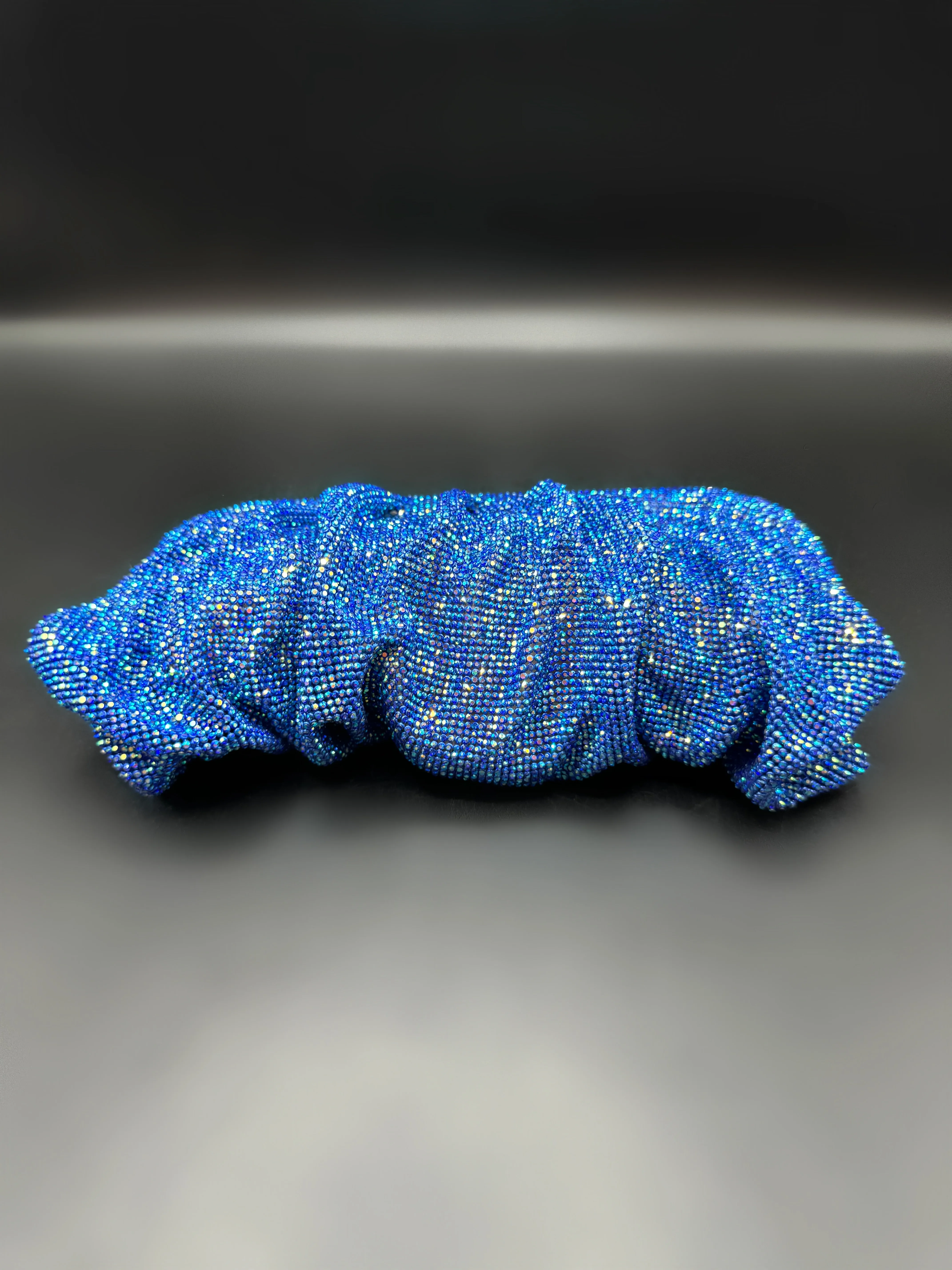 Slouchy Clutch Blue AB