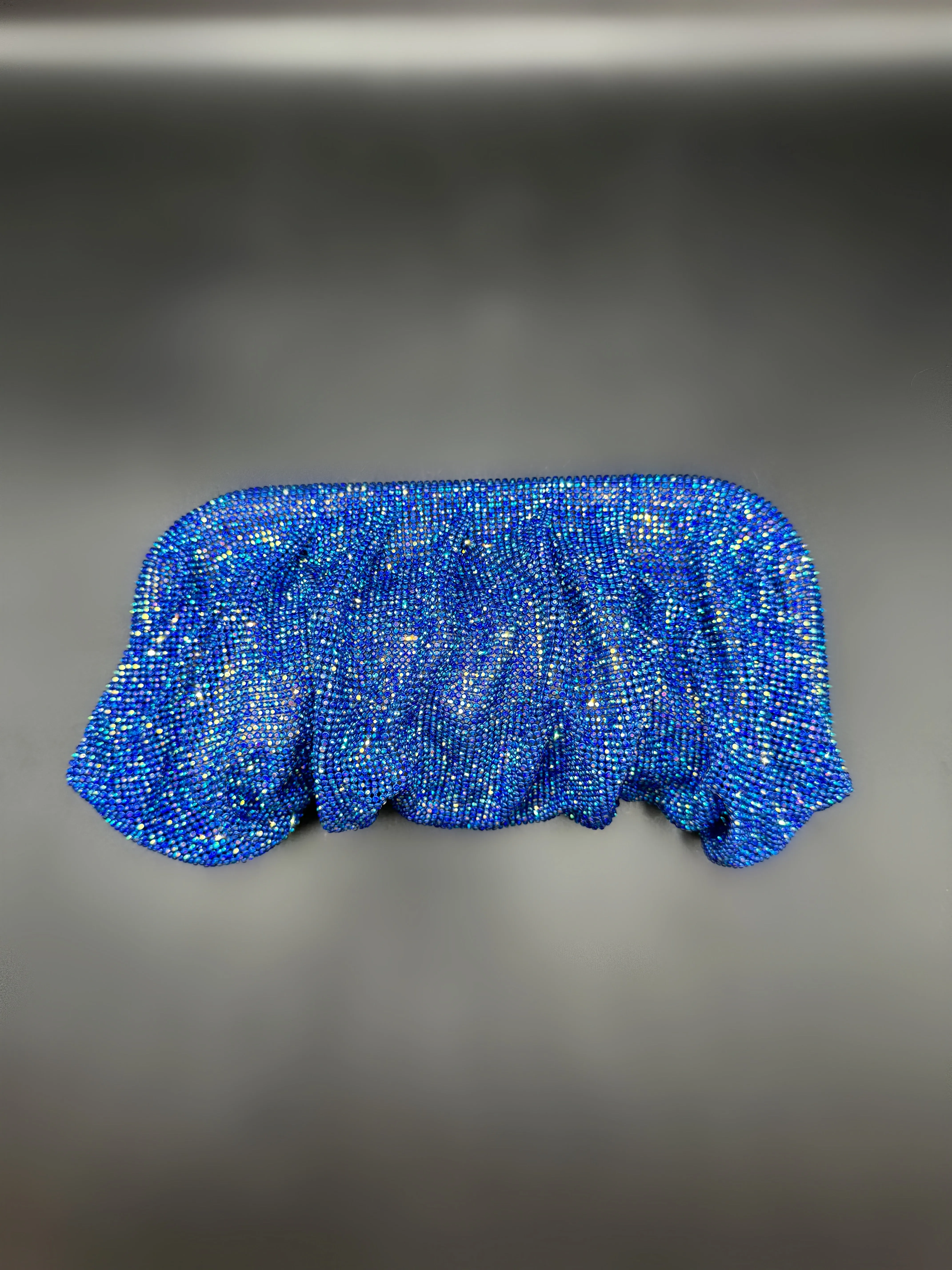 Slouchy Clutch Blue AB