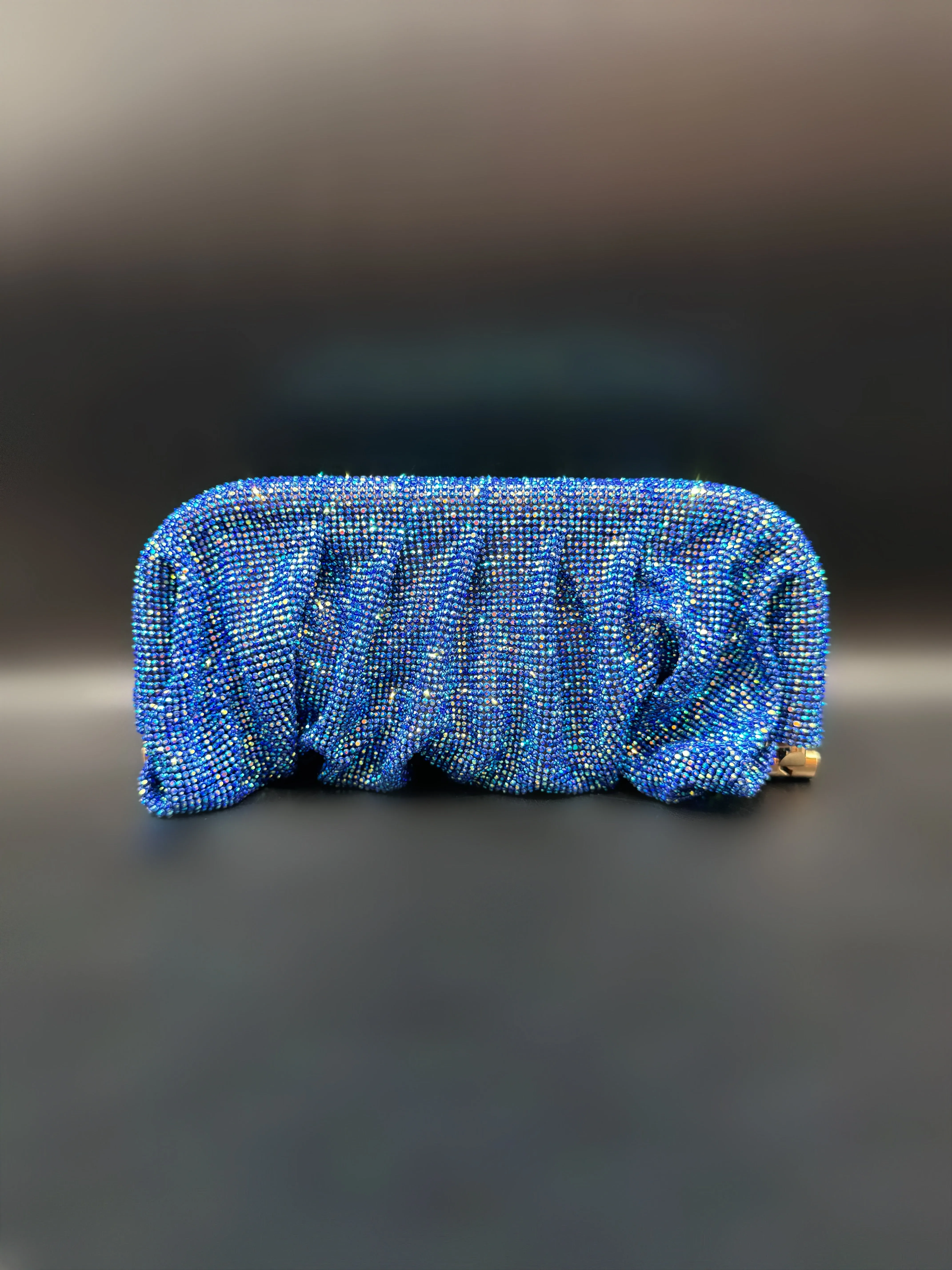Slouchy Clutch Blue AB