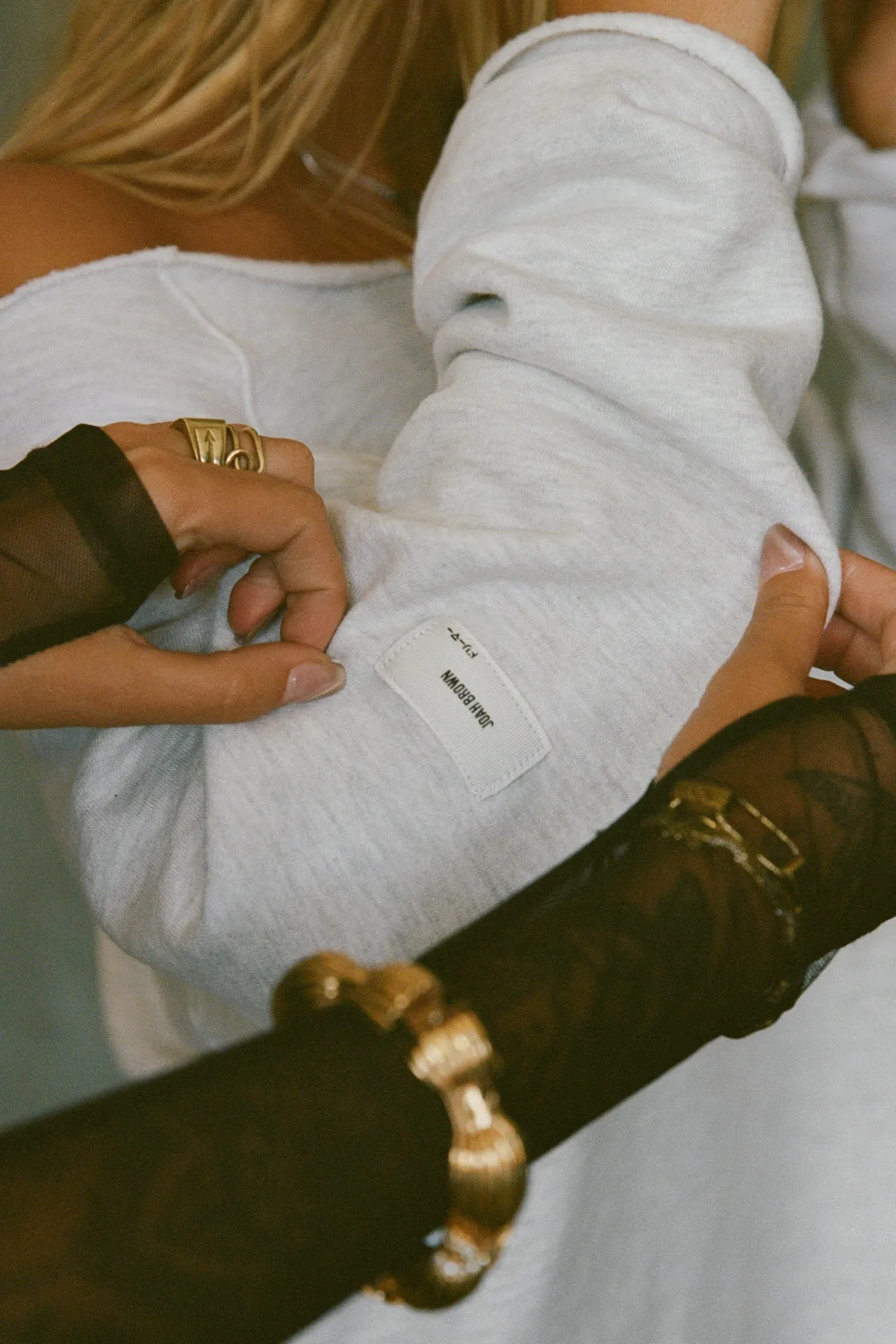 Slouchy Pullover Sweatshirt