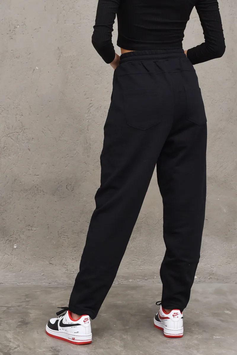 Slouchy Sweatpant - Black