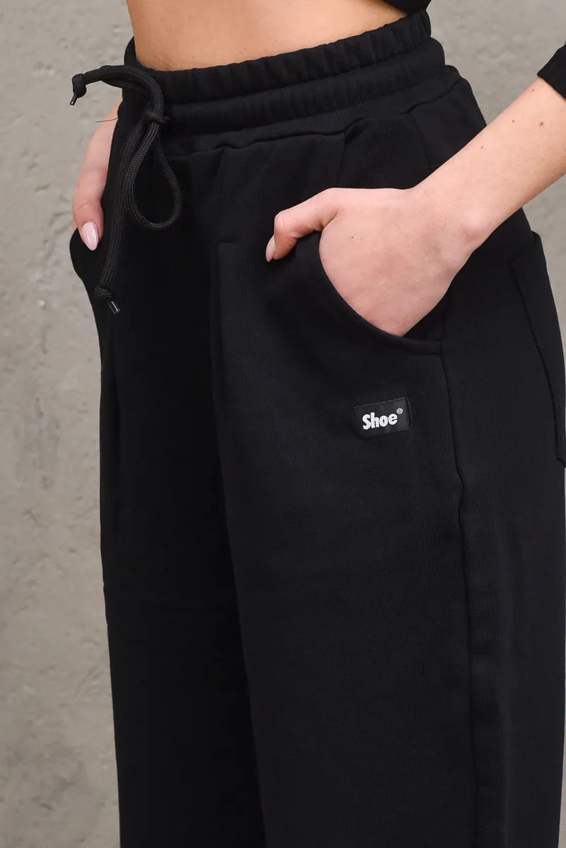 Slouchy Sweatpant - Black