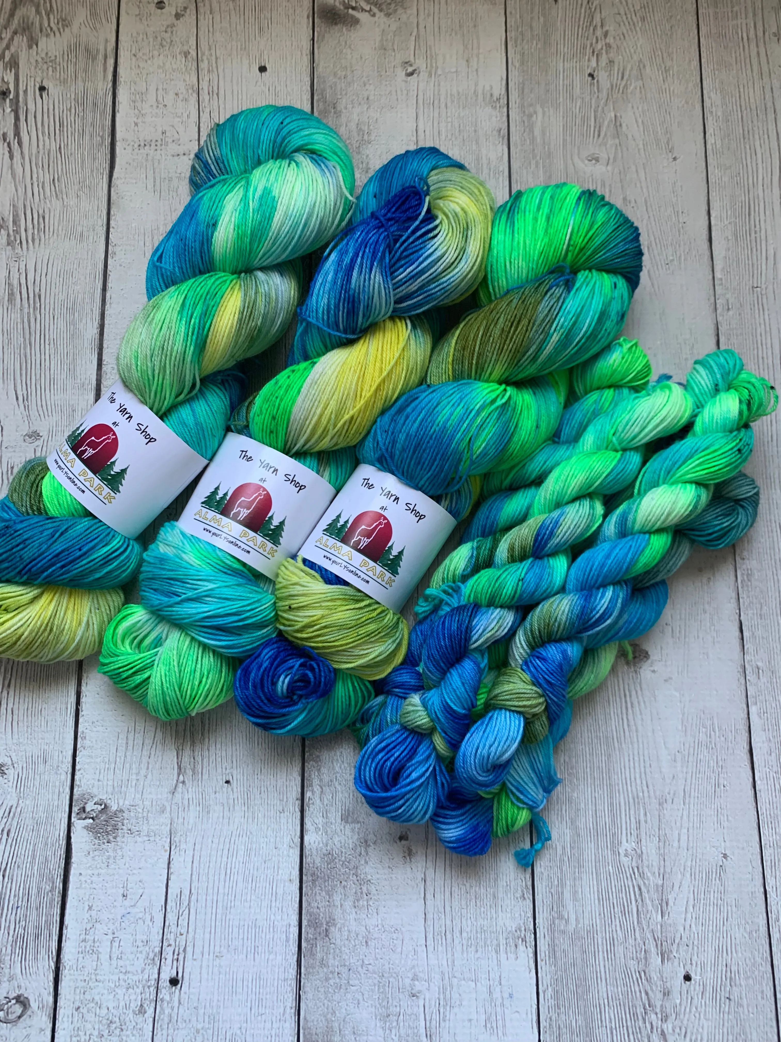 SOCK WEIGHT - RIVER ROCK™ HandPainted Fing/Sock Hand Paint - 463 yds or 20 gr minisRTS (122719)