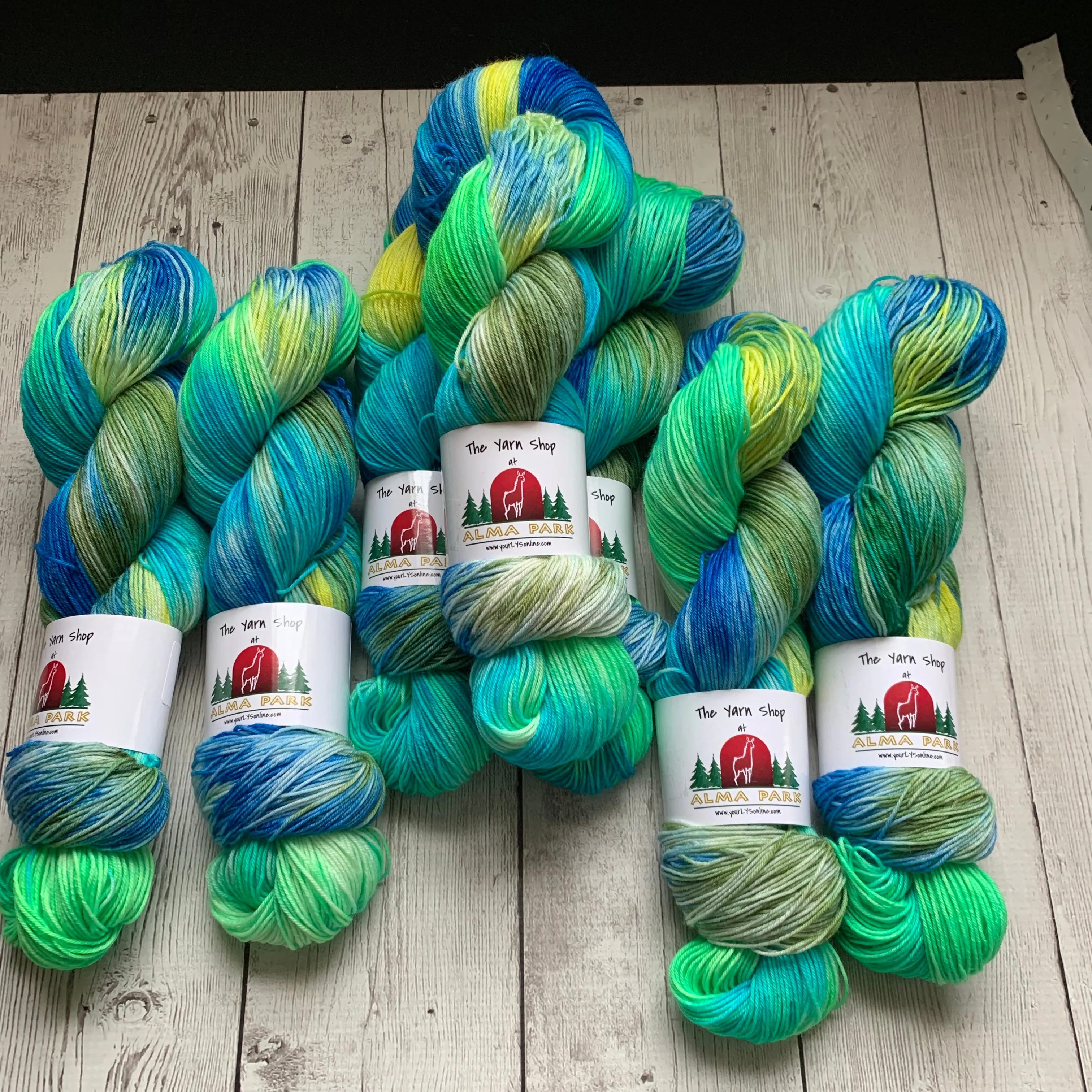 SOCK WEIGHT - RIVER ROCK™ HandPainted Fing/Sock Hand Paint - 463 yds or 20 gr minisRTS (122719)