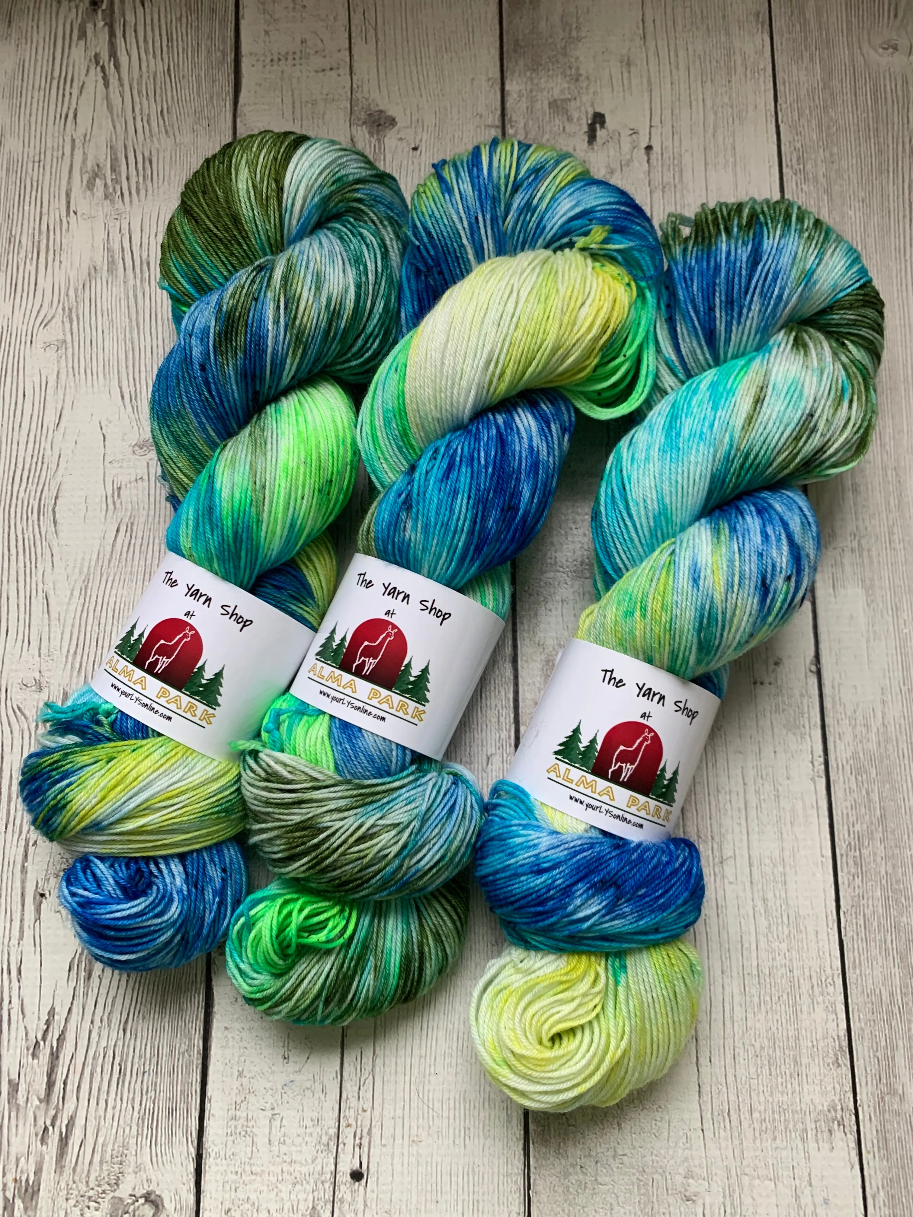 SOCK WEIGHT - RIVER ROCK Redux™ HandPainted Fing/Sock Hand Paint - 463 yds or 20 gr minisRTS (122719)