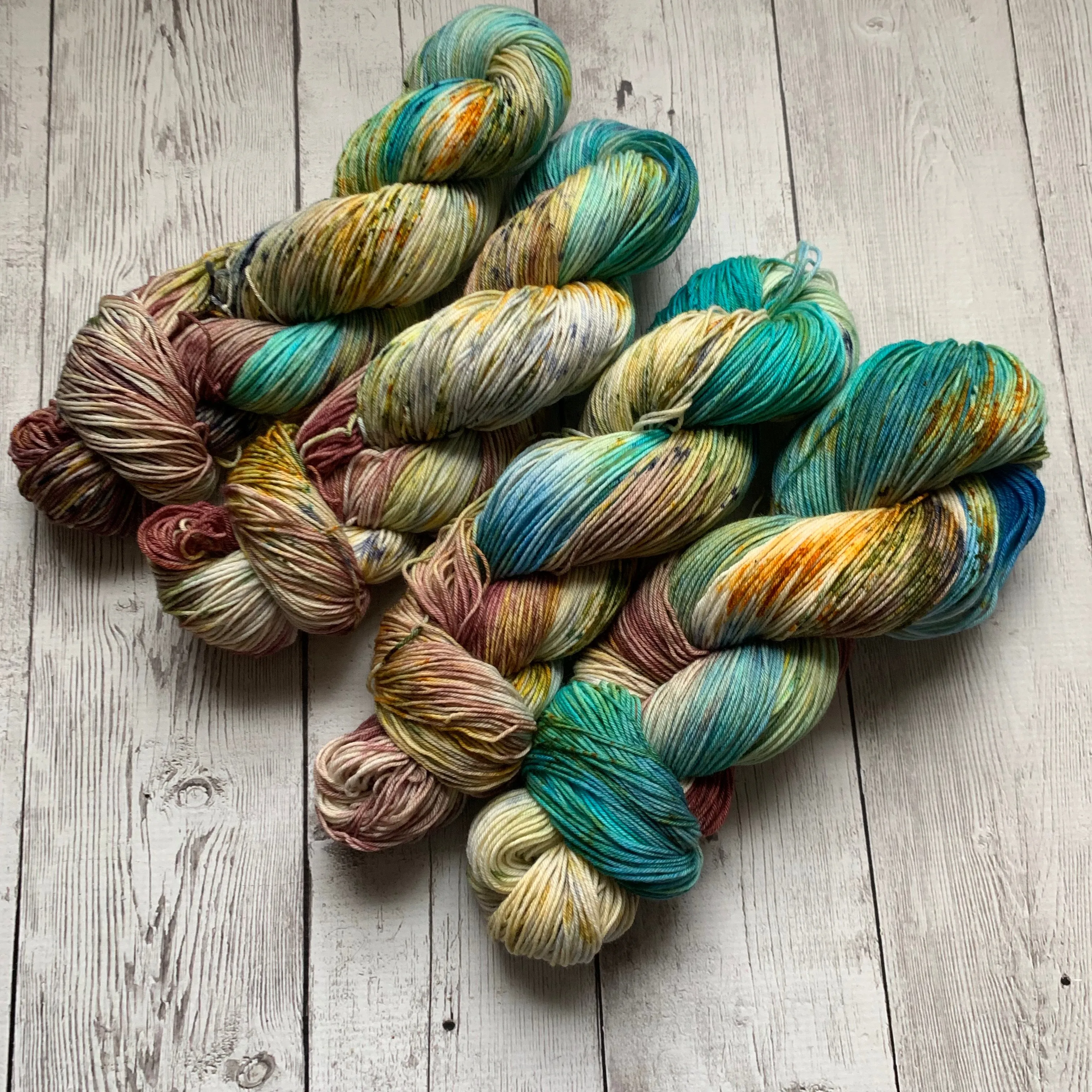 SOCK WEIGHT - WETLANDS™ Speckled Hand Paint - 463 yds  or minis RTS (021820)