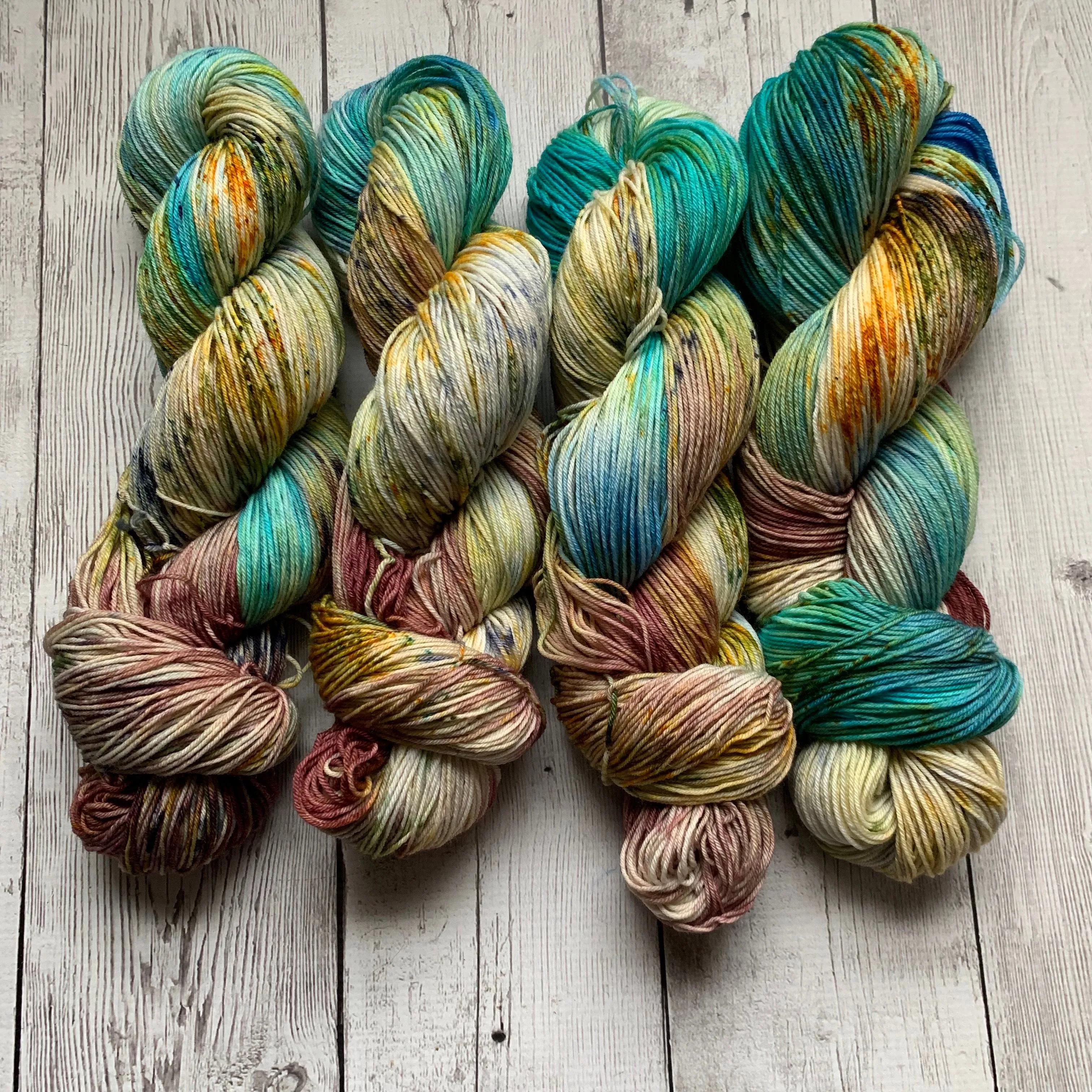 SOCK WEIGHT - WETLANDS™ Speckled Hand Paint - 463 yds  or minis RTS (021820)