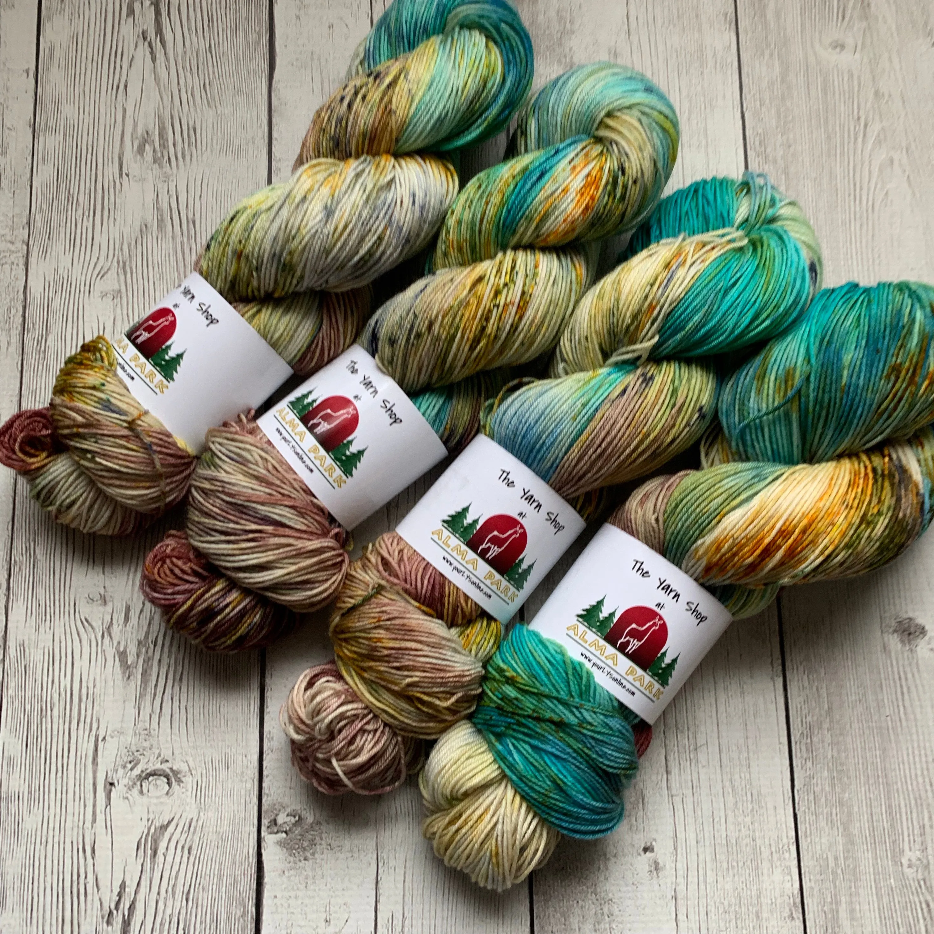SOCK WEIGHT - WETLANDS™ Speckled Hand Paint - 463 yds  or minis RTS (021820)