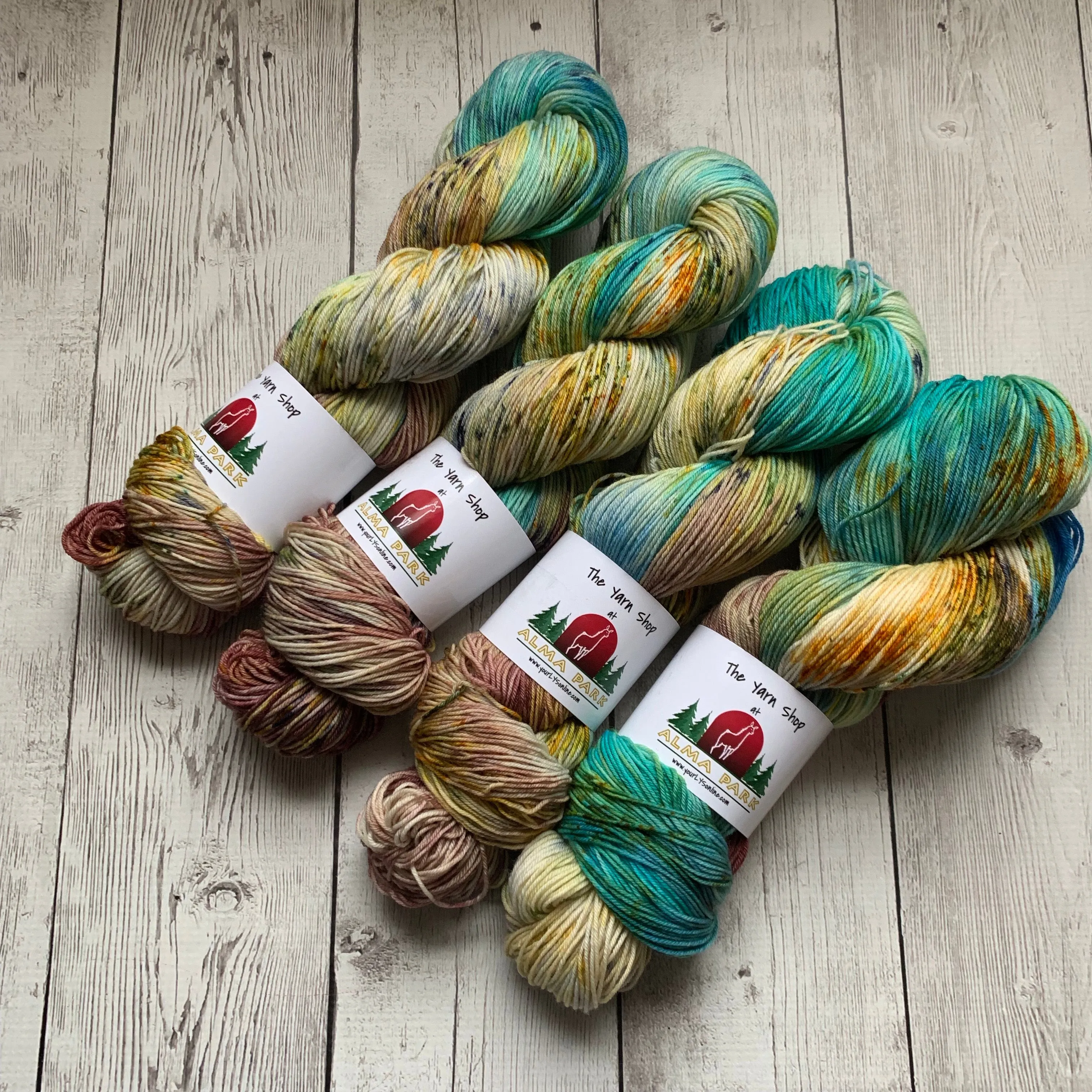 SOCK WEIGHT - WETLANDS™ Speckled Hand Paint - 463 yds  or minis RTS (021820)