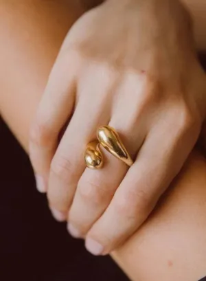 Soko - Twisted Dash Ring - Gold