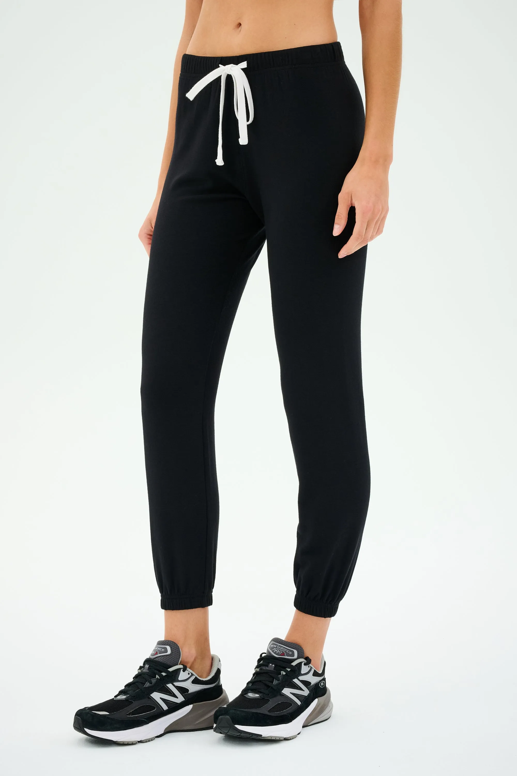 Sonja Fleece Sweatpant - Black