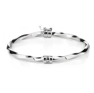 Sovereign rigid bracelet pure Collection silver 925 rodio finish j4707
