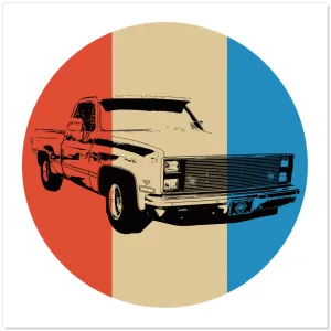 Square Body - Premium Vinyl Stickers
