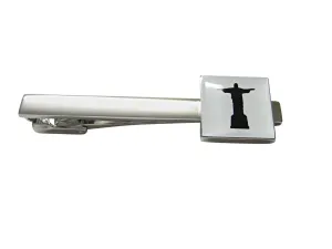 Square Christ The Redeemer Rio Statue Square Tie Clip