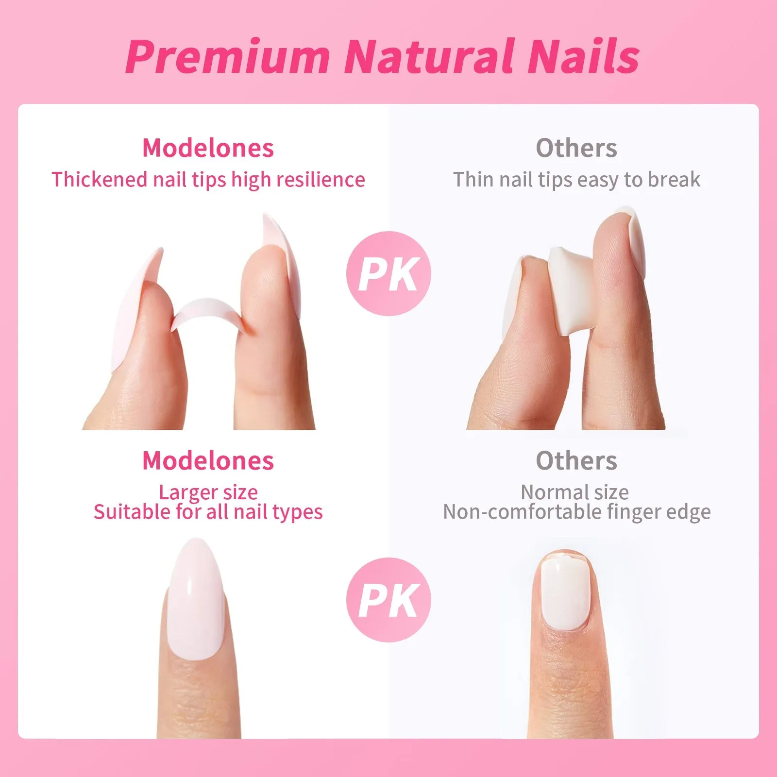 Square Christmas Nail Glitter Snowflakes