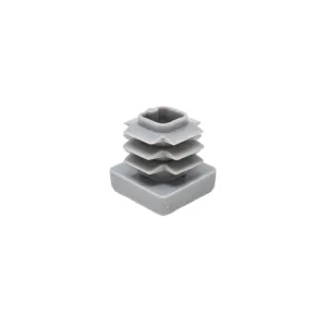Square Tube Inserts 16x16mm - Grey | Made in Germany | Keay Vital Parts