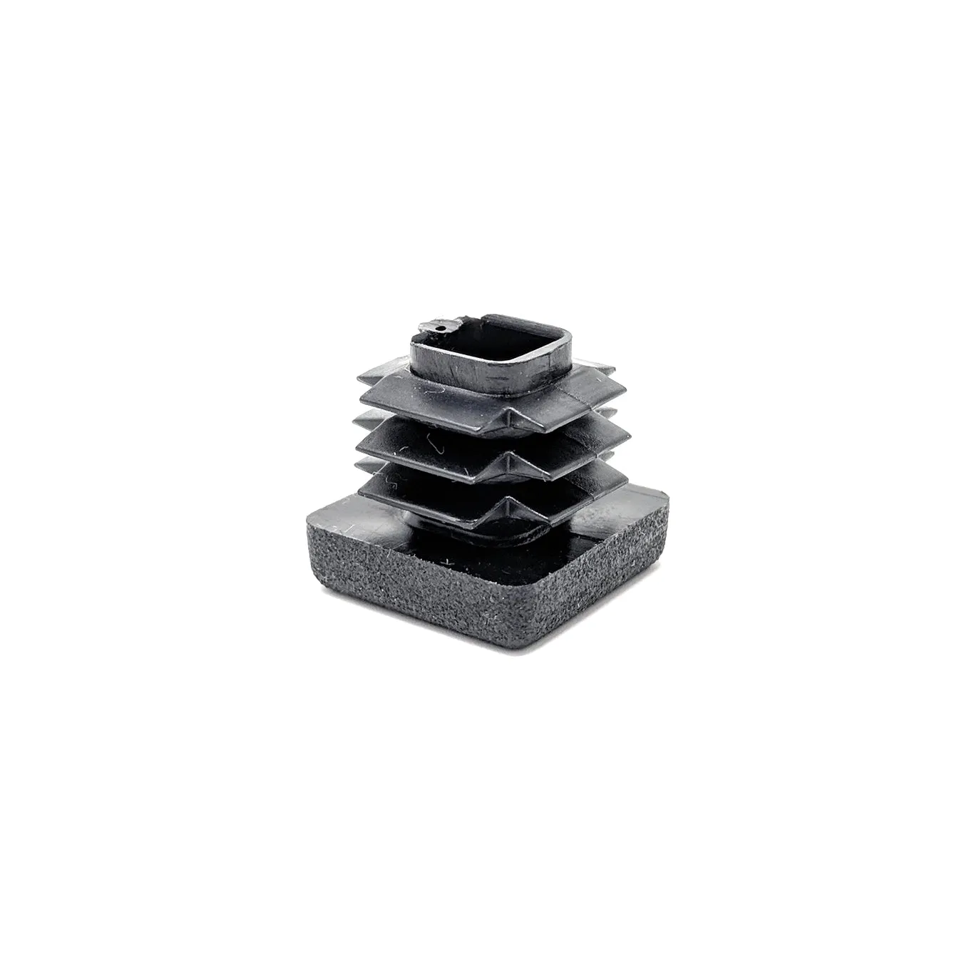 Square Tube Inserts 18x18mm - Black | Made in Germany | Keay Vital Parts