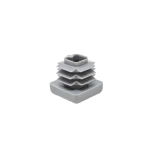 Square Tube Inserts 18x18mm - Grey | Made in Germany | Keay Vital Parts