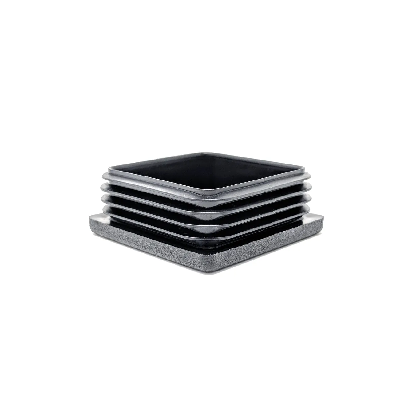 Square Tube Inserts 50x50mm - Black | Made in Germany | Keay Vital Parts