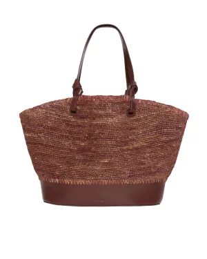 Squillo Raffia Tote