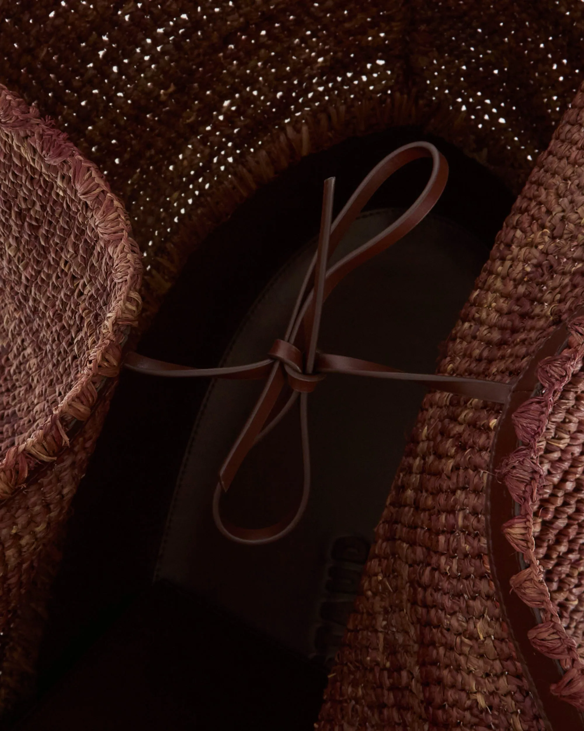 Squillo Raffia Tote