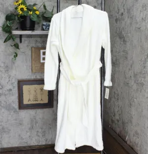 Stars Above Women's Cozy Chenille Robe White XS/S