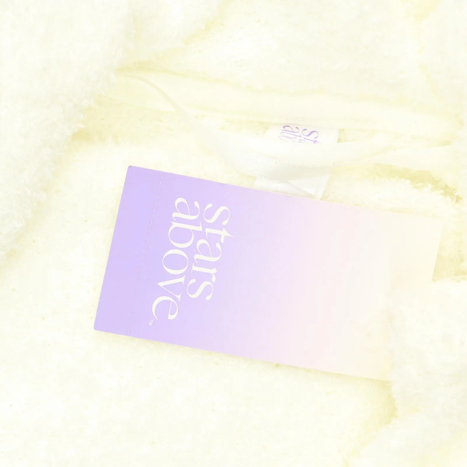 Stars Above Women's Cozy Chenille Robe White XS/S