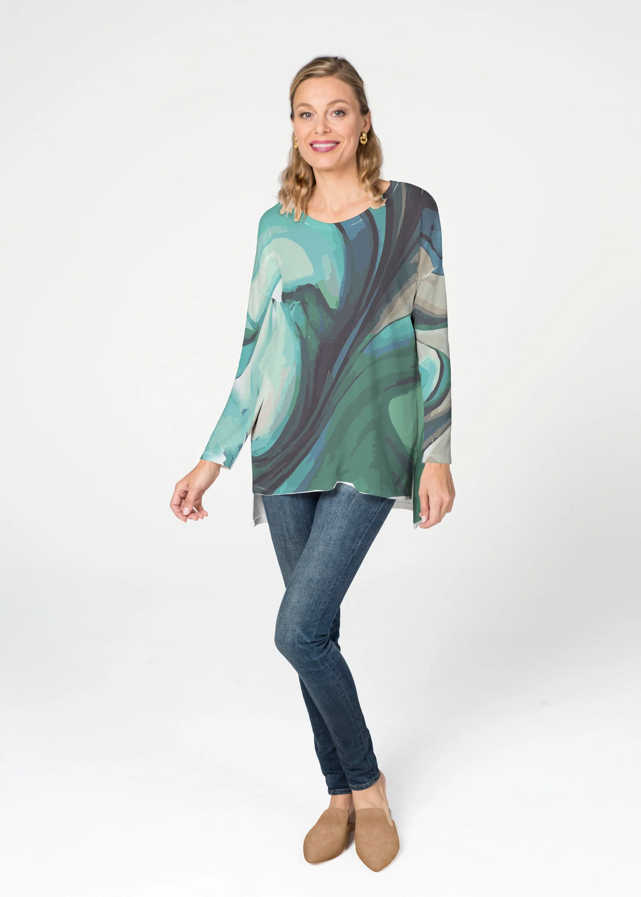 Stella (14313) Slouchy Butterknit Top